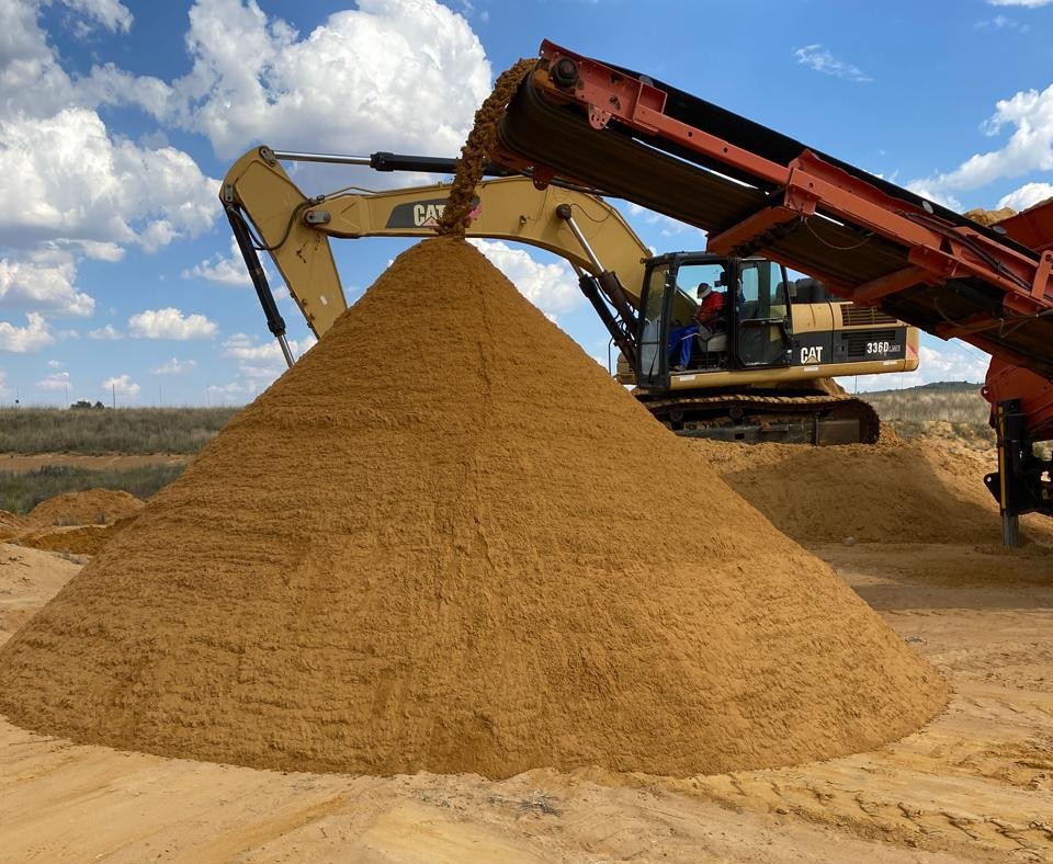 Environmental management at mining site